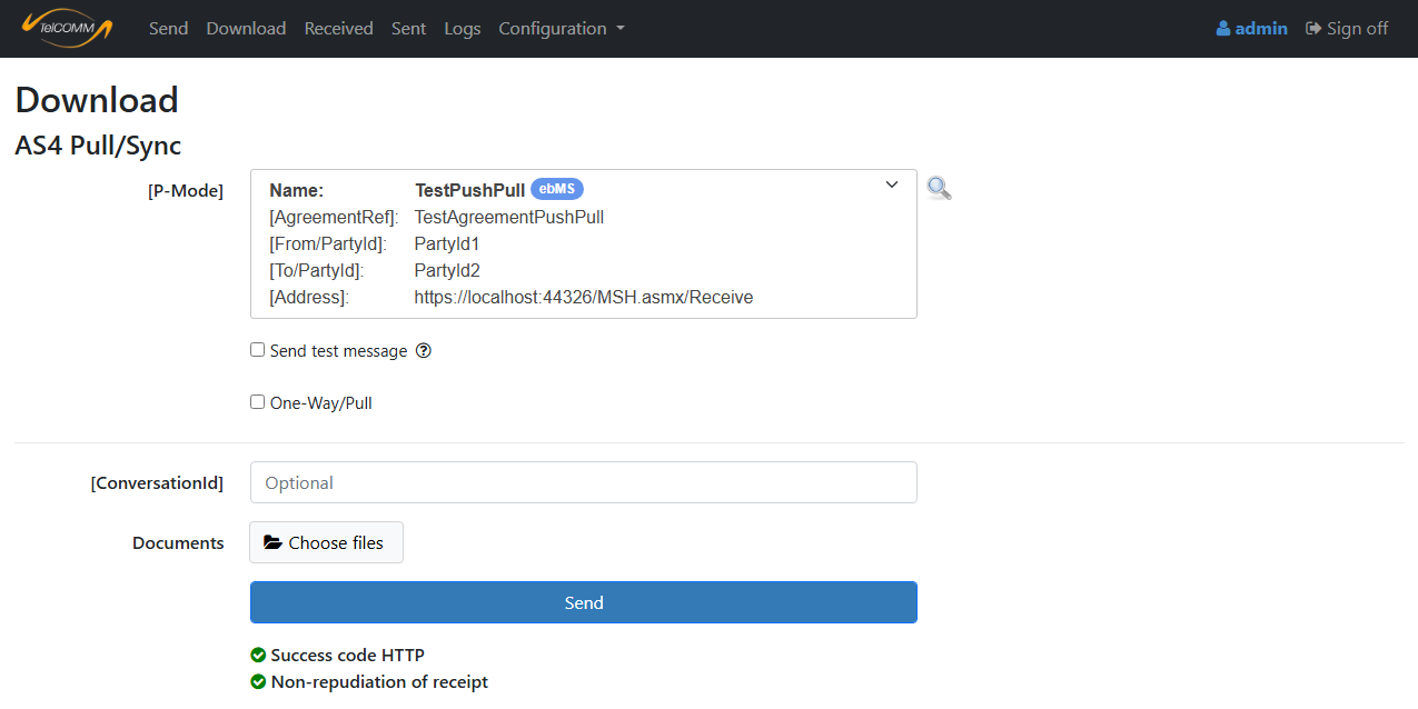 TEL-STER | TelCOMM | B2B | AS4 | EDIG@S | Figure 2. protokół AS4 | AS4 | B2B| Edigas | EDIG@S
