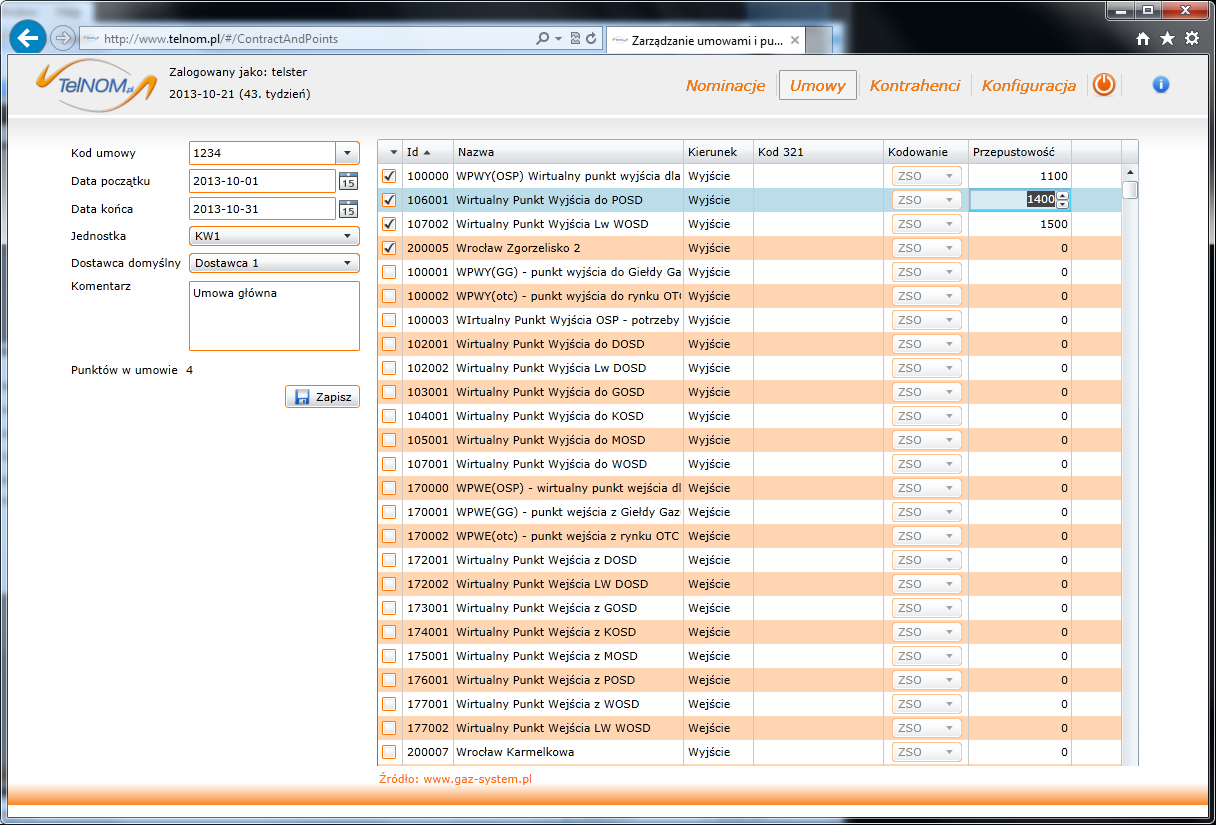 Opis systemu TelNOM.pl firmy TEL-STER Sp. z o.o.